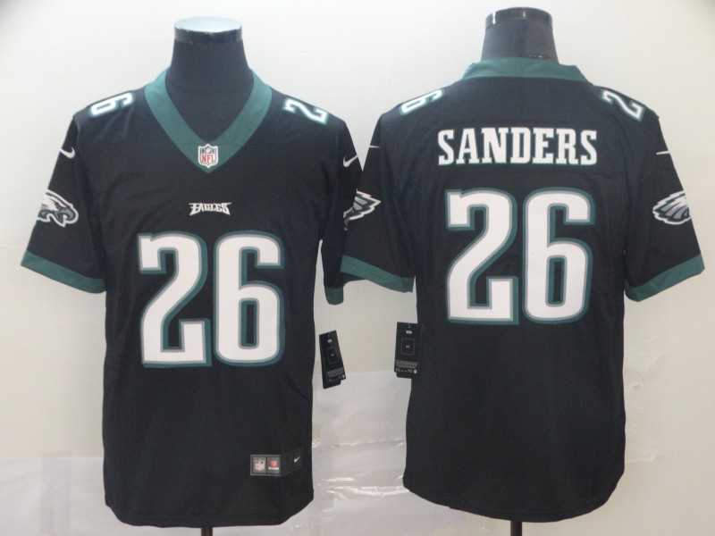 Nike Eagles 26 Miles Sanders Black Vapor Untouchable Limited Jersey,We sell and wholesale Nike Eagles 26 Miles Sanders Black Vapor Untouchable Limited Jersey on line form chian!